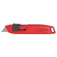 Safety general-purpose trimming knife with automatic blade