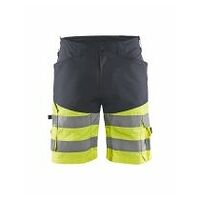 High Vis Shorts mit Stretch Mittelgrau/High Vis Gelb C44