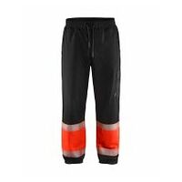 Sweathose Schwarz/High Vis Rot 4XL