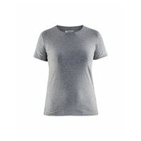 Damen T-Shirt Grau Melange M