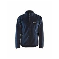 Jachetă fleece bleumarin 4XL
