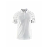 Polo Shirt Weiß 4XL