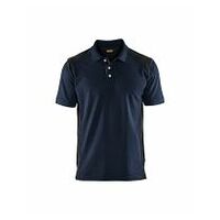 Polo Shirt Dunkel Marineblau/Schwarz 4XL