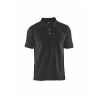 Polo Shirt Schwarz L