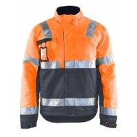 Jachetă de iarnă portocaliu/gri 4XL