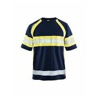 UV T-Shirt High Vis Marineblau/ High Vis Gelb 4XL