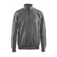 Sweatshirt mit Half-Zip Grau M