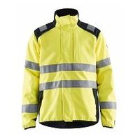 Jachetă multinorm Softshell High vis Yellow/Navy XXXL