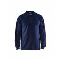 Flammebeskyttelse Polo Shirt langærmet Navy Blue 4XL