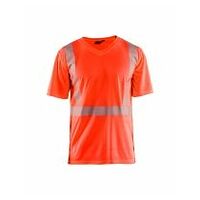 UV T-Shirt High Vis High Vis Rot 4XL