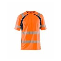 UV T-Shirt High Vis High Vis Orange/Marineblau 4XL