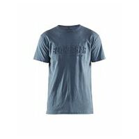 T-Shirt 3D Taubenblau L