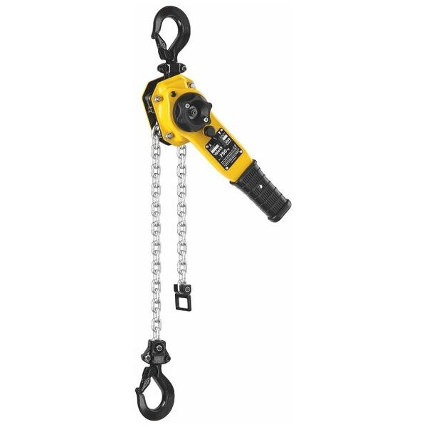 UNO plus A lever hoist with round steel link chain
