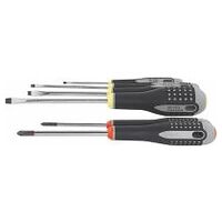 ergo screwdriver set, 6 pieces For slot-head and Phillips 4/2