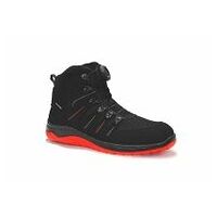 Bezpečnostní obuv MADDOX BOA® black-red Mid ESD S3, velikost 43