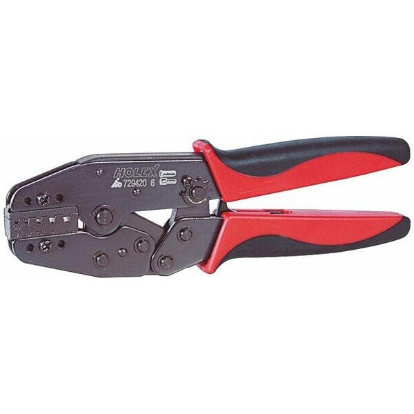 Crimping tool for terminal sleeves  6 mm<sup>2</sup>