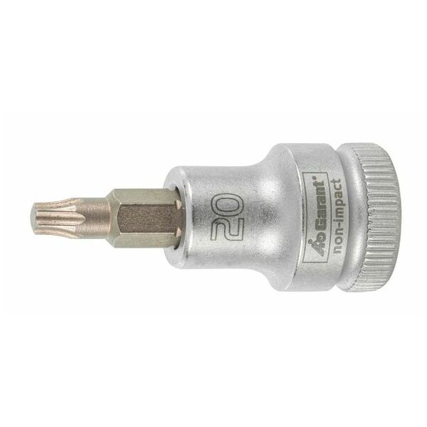 Bit socket, for Torx®, 3/8 inch short TX20