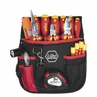 Tool set electrician mixed,18-pcs. incl. belt pouch