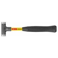 Dead-blow mallets with aluminium heads, exchangeable, with a special fiber glass handle, resistant to fracture and notching Cushioning the recoil by weights in the mallet body - for full and precise strikes - for careful blows during assembly works