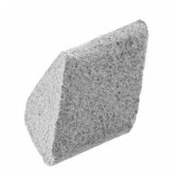 Corpo abrasivo in ceramica triangolo (obliquo) grosso