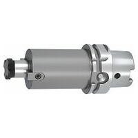 Face mill arbor with cooling channel bore HSK-A 63 A = 100