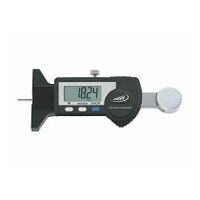 Digitale kleine dieptemeter IP67 ss. 25mm, basislengte 48mm