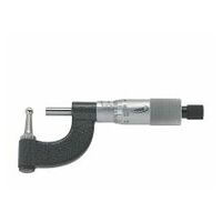 Micrometer f. tube wall measurement 0-15 x 2,5mm