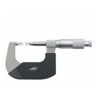 Micrómetro de cuchilla con lectura reducida de m.face 0,01mm 0-25mm