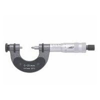 Gevindflankemikrometer 0,01 mm 0 - 25 mm