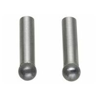 Pair of ball measuring inserts, length 23mm