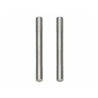 Pair of cylindrical measuring inserts ø 5mm length 52mm