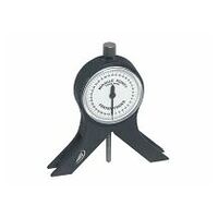 Magnetic angle gauge w. centre punch