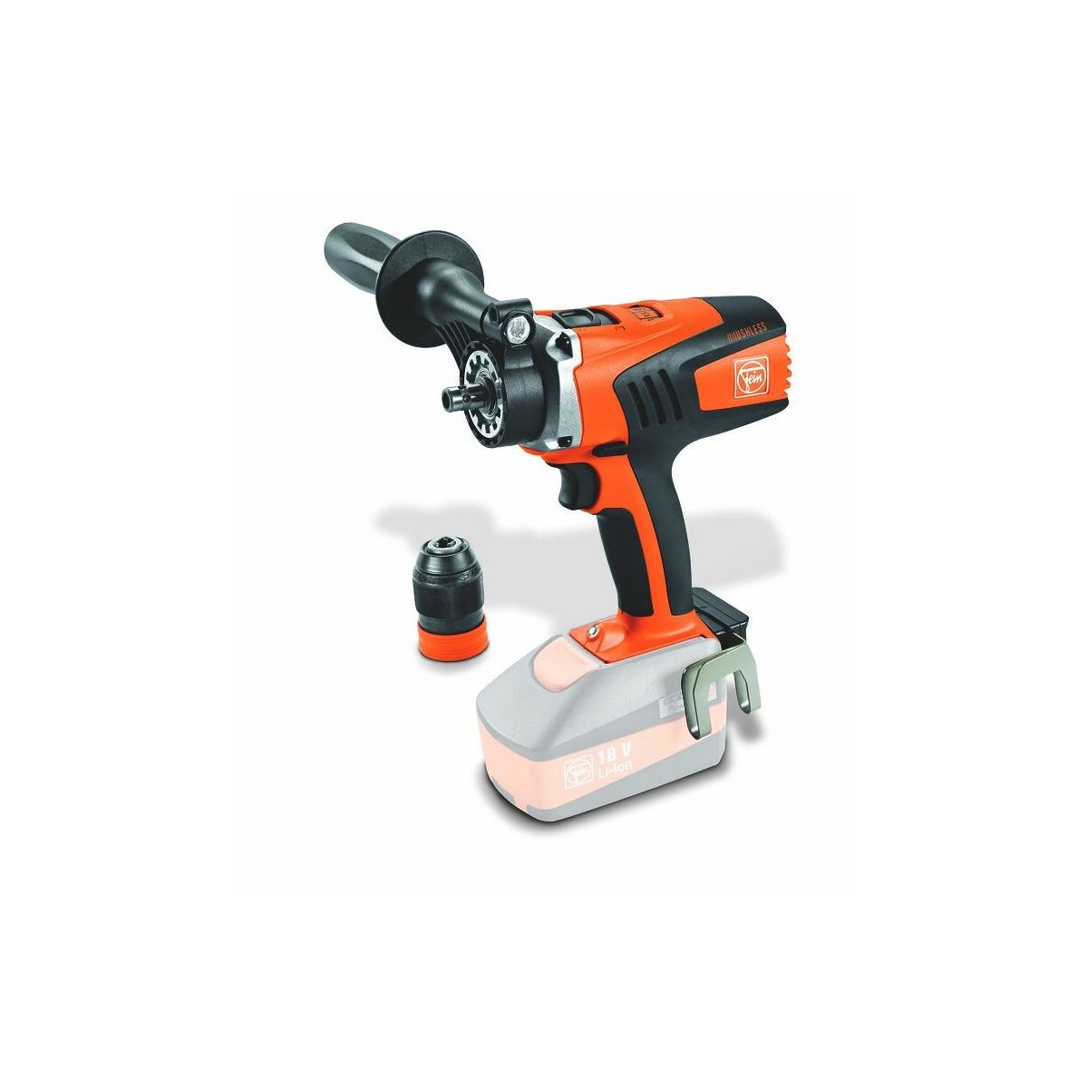 Cordless drill/driver without rechargeable battery and charger
