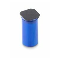 Plastic weight case 317-030-400, for nominal values 5 g, for classes E2, for design Button/compact