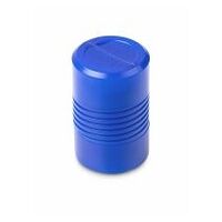 Plastic weight case 317-110-400, for nominal values 1 kg, for classes E2, for design Button/compact