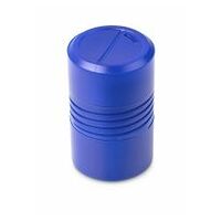 Plastic weight case 317-120-400, for nominal values 2 kg, for classes E2, for design Button/compact