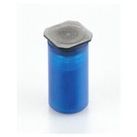 Plastic weight case 347-009-400, for nominal values 1 mg - 500 mg (einzel), for classes E1 - M2, for design Button/compact