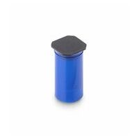 Plastic weight case 347-030-400, for nominal values 1 g - 5 g, for classes F1 - M3, for design Button/compact