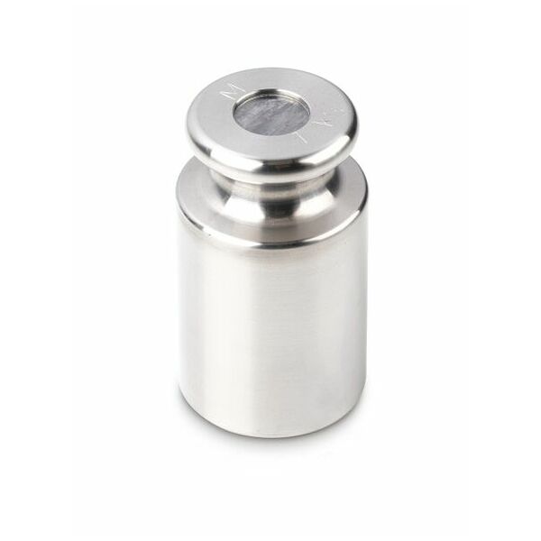 Test weight 347-11, OIML Class M1, Nominal value 1 kg, Button, Stainless Steelfine turned