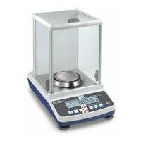 Balance analítico ABS 120-4N, Margen de pesaje 120 g, Lectura 0,0001 g