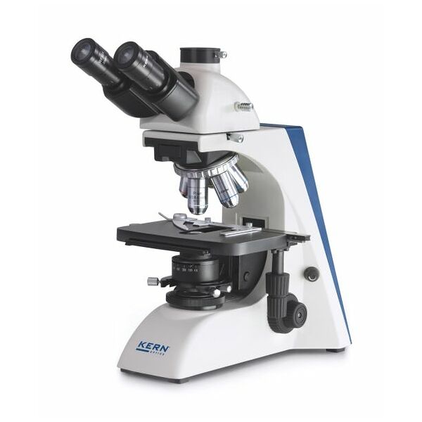 Studentský mikroskop OBN 132, 4 x / 10 x / 20 x / 40 x / 100 x, 6 V, 20W Halogen (vysílaný)