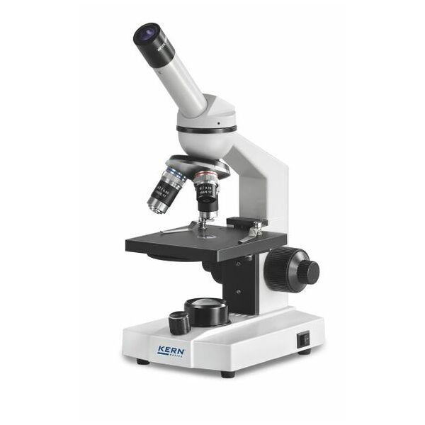 Mikroskop s prenosno svetlobo KERN OBS 101, monOkular, , 4 x / 10 x / 40 x, 0,5W LED (prenosna)