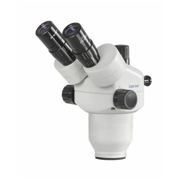 Tête de microscope à zoom stéréo OZM 547, 0,7 x - 4,5 x