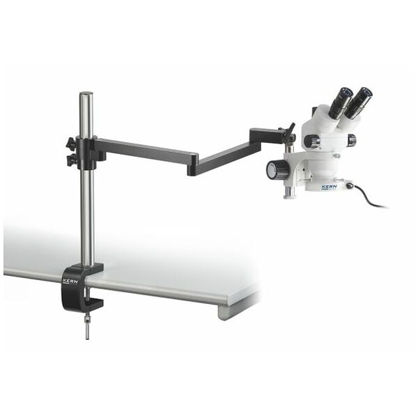 Stereo-Zoom Mikroskop-Set KERN OZM 952, Binokular, Universal (Gelenkarm mit Klemme), 0,7 x - 4,5 x,  4,5W LED (reflected)