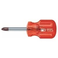 Screwdriver for Phillips, with plastic handle  0K