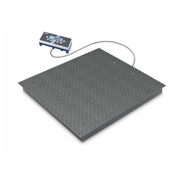 Floor scale BID 3T-3DLM, Weighing range 1500 kg; 3000 kg, Readout 500 g; 1000 g