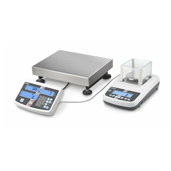Système de comptage CCA 100K-5M, Weighing range 60 kg; 150 kg / 0,6 kg, Readout 0,02 kg; 0,05 kg / 0,00001 kg
