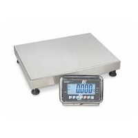 Industrial scale - stainless steel SFB 100K-2LM, Weighing range 150 kg, Readout 50 g