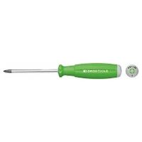 Screwdriver for Pozidriv, with 2-component SwissGrip handle  1