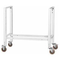 Frame with support legs and wheels for Ready-to-go workbench Height 950 mm